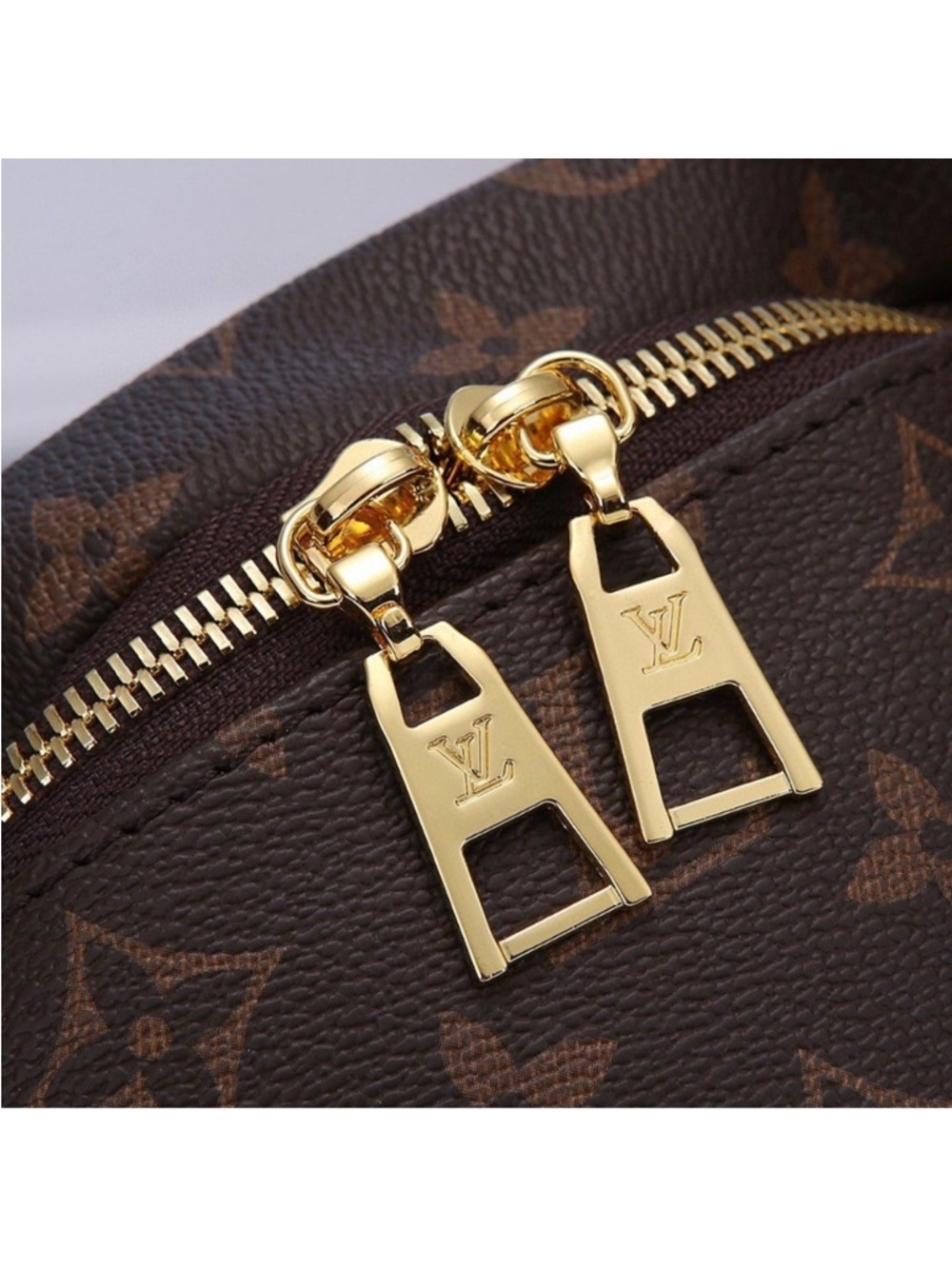 Louis Vuitton Monogram Canvas Fanny Pack Crossbody Bumbag in Brown and Tan - Picture 12 of 15